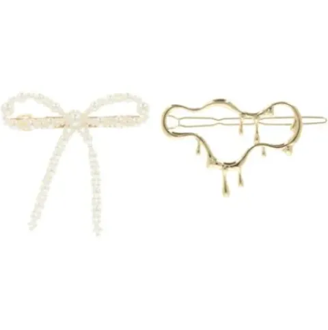 TRISA Fashion Clip & Barrette mit Perlen