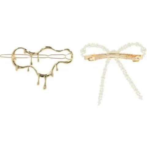 TRISA Fashion Clip & Barrette mit Perlen