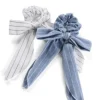 Trisa Fashion Denim Scrunchie mit Schleife