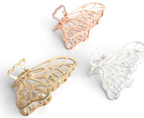 Trisa Fashion Filigrane Schmetterlings-Haarklemme