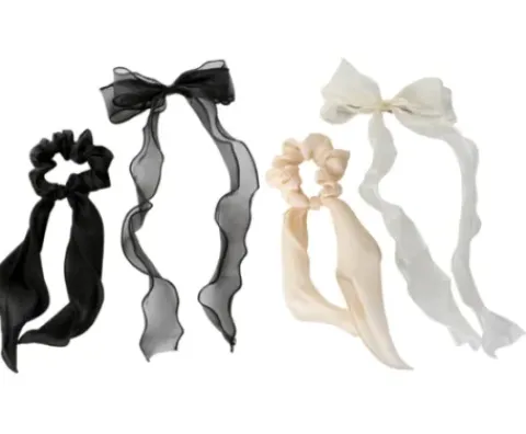 Trisa Fashion Frenchclip mit Schleife und Scrunchie