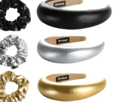 Trisa Fashion Glam Haarreif und Scrunchie