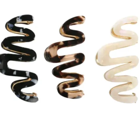 Trisa Fashion Klemme mit Stoffknoten