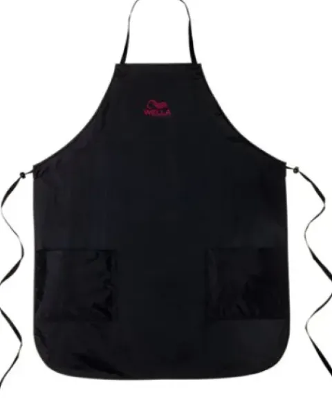 Wella Färbeschürze schwarz