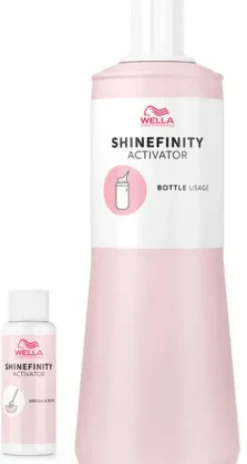 Wella Shinefinity Activator Bottle Usage 2%